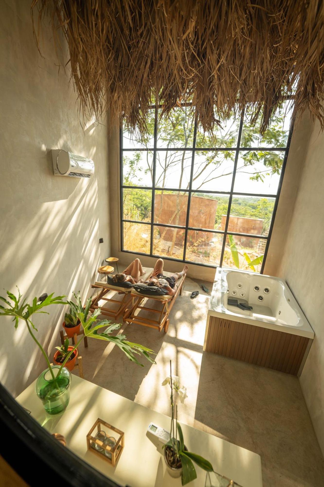 מלון סן ברנרדינו Tava Glamping Cerro מראה חיצוני תמונה